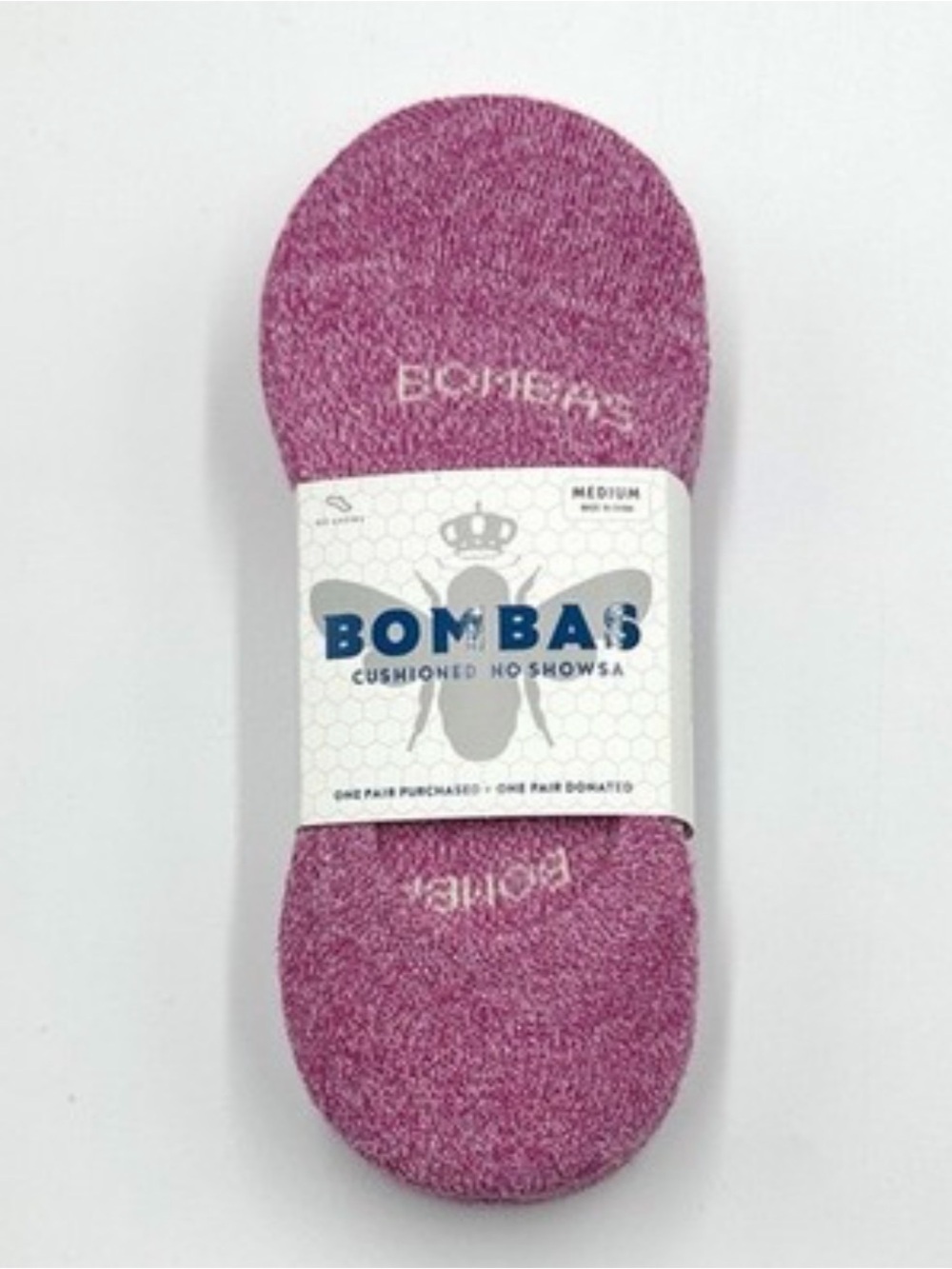 Set of Four Bombas No-Show Sock Liners